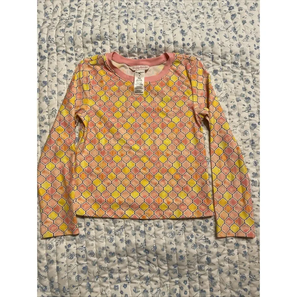 Tommy Bahama Rash Guard Girls Size 8